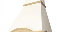 Вытяжка Elikor Вилла Фрукты 90П-650-П3Д бежевый / дуб неокрашенный (фото 1)