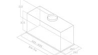 Вытяжка Elica LANE MBL/A/72 (фото 4)
