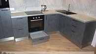 Угловая кухня модерн эмаль/МДФ РИ200804 (фото 10)