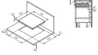 Варочная панель KUPPERSBERG ICS 604 GR индукционная (фото 5)