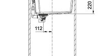 Мойка Franke UBG 611-78L 3,5, оникс (фото 3)