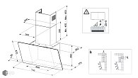 Вытяжка FABER GLAM-LIGHT A80 WH/GL EVO (фото 4)