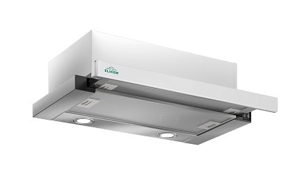 Elikor Интегра GLASS 60П-400-В2Л белый/белое стекло1