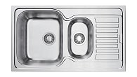 Мойка Omoikiri Kashiogawa 86-2-IN нержавеющая сталь/нержавеющая сталь (фото 1)