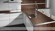Столешница Ligron HPL пластик Олива доска LIGRON Арт. 130 (фото 5)