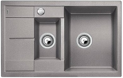 Blanco Metra 6 S compact Алюметаллик1