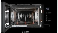 Микроволновая печь LEX BIMO 20.01 BLACK (фото 3)
