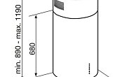 Вытяжка Korting KHA 4970 X Cylinder (фото 6)