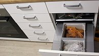 Угловая кухня модерн Alvic Metaldeko/Cleaf пластик/ЛДСП РБ181102 (фото 6)