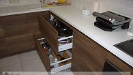 Угловая кухня модерн Cleaf LN66 Sherwood пластик/МДФ/ЛДСП ОР181225 (фото 16)