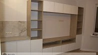 Угловая кухня модерн с порталом Пост ГЛ эмаль/МДФ ИН190401 (фото 2)