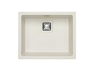 ALVEUS QUADRIX 50 GRANITAL+ ARCTIC-G11M 560X460X200 с сифоном 11333981