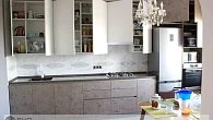 Прямая кухня Alvic supermatt blanco zenit / Osiris titanio sm ШТ200705 (фото 4)