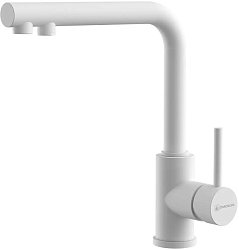 Omoikiri Nakagawa 2 Plus-WH латунь/белый1