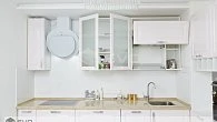 Угловая кухня неоклассика Париж эмаль/МДФ NCS S0505 R20B, РН180510 (фото 7)