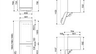 Холодильник Smeg FAB32LWH5 (фото 8)