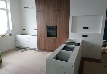 Кухня с островом ЛЛ200801