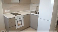 Угловая кухня модерн Феникс Castoro пластик/МДФ ИТ190403 (фото 2)