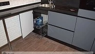 Прямая кухня модерн Феникс/Grigio Bromo пластик/МДФ/ЛДСП ИН190402 (фото 11)