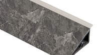 Пристеночный бортик Гранит Барганца серый (фото 1)