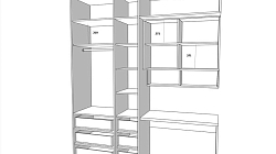 Шкаф РА220902Ш1