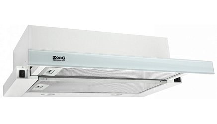 ZorG Technology Storm G 700 60 белая + стекло белое1