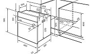 Духовой шкаф LEX EDM 4573 С IV LIGHT (белый антик) (фото 3)