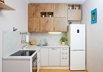 Угловая кухня модерн пленка/МДФ РН181103