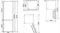 Холодильник Smeg FC20EN1W (фото 4)