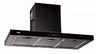Вытяжка ZorG Technology Stels 1000 90 S черная + стекло черное (фото 1)