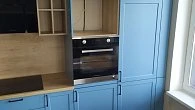 Угловая кухня C8 МДФ эмаль матовая RAL 5024 pastel blue ШТ200301 (фото 15)