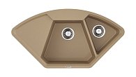 Мойка Omoikiri Yonaka 98-C-CA Artgranit/карамель (фото 1)