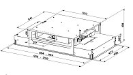 Вытяжка FABER HIGH-LIGHT BK MATT A91 (фото 3)