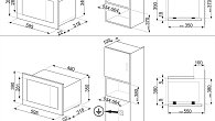 Микроволновая печь Smeg FMI120B2 (фото 2)