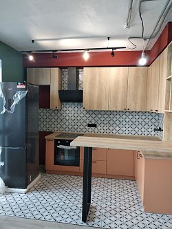 Кухня РВ210107 с барной стойкой