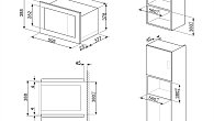 Микроволновая печь Smeg FMI325X (фото 5)