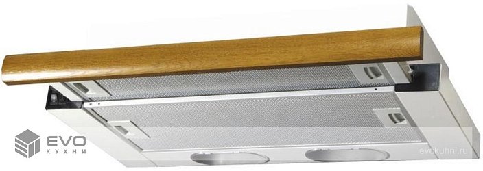 Elikor Интегра 60П-400-В2Л белый / дуб коричневый1