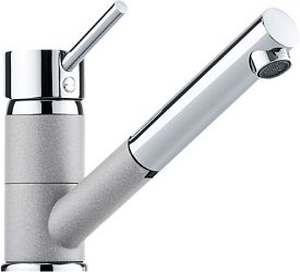 Franke Sinta с выдвижным изливом (серебристый)1