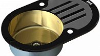 Мойка ZorG GL-7851-OV-BLACK-BRONZE (фото 1)