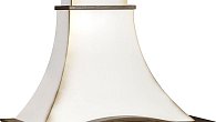 Вытяжка Viaona Cappe Лаура 90 фьюжен inca 550 белый муар (фото 1)
