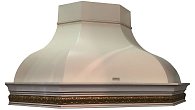 Вытяжка Viaona Cappe Камелия угловая ППУ с ВМ-750/70 бежевый муар (фото 1)