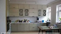 Угловая кухня неоклассика с порталом Модель-3.8 эмаль/МДФ ИФ190402 (фото 2)