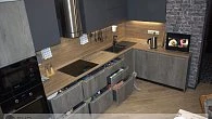 Угловая кухня лофт Родос-2/Пост Supermatt пластик/МДФ РР190601 (фото 12)