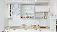 Угловая кухня неоклассика Париж эмаль/МДФ NCS S0505 R20B, РН180510 (фото 2)