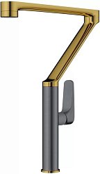 Omoikiri Tara-LG-GM латунь/светлое золото/вороненая сталь1