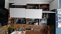 Угловая кухня модерн Breeze/Alva эмаль/МДФ РК200204 (фото 7)