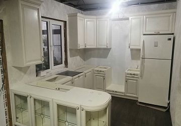 Кухня из дуба в классическом стиле ШМ210602