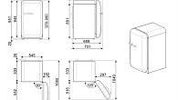 Холодильник Smeg FAB10RRD5 (фото 7)
