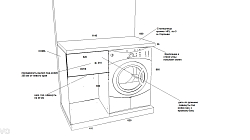 Мебель для ванной комнаты ЛЛ230903	1