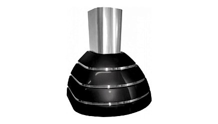 Viaona Cappe Брио 60 inca 550 чёрный глянец1